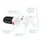 Luxrite 2 Inch LED Recessed Light 5CCT 2700K-5000K 15W 1000LM Dimmable Interchangeable Trim Wet Rated LR23415-1PK - alternate 5